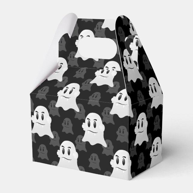 Caixinha De Lembrancinhas Design de Blob Fantasma (Frente)