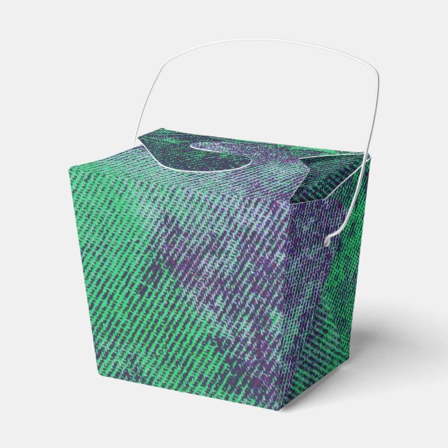 Caixinha De Lembrancinhas Design de Denim Lavado #2 @ Emporio Moffa (Frente)