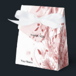 Caixinha De Lembrancinhas Desorte de Neve Vermelha de Pinheiro de Natal Boni<br><div class="desc">Desdecoração de Neve em Pinheiros de Natal Vermelho - Boas Caixas de Favor. Único,  bonito,  na moda design. Fácil de ser personalizado. O estilo,  o tamanho e as cores da fonte podem ser alterados. Itens correspondentes disponíveis.</div>