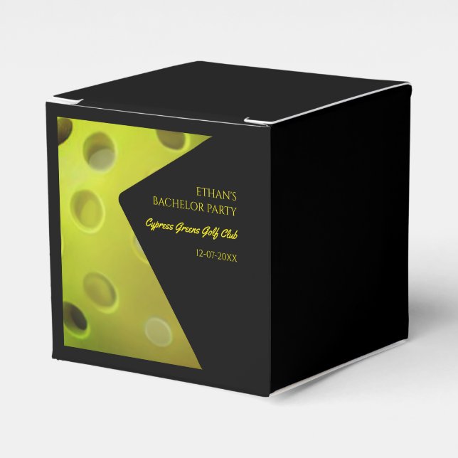 Caixinha De Lembrancinhas Despedida de solteiro de festa de aniversário Pick (Frente)