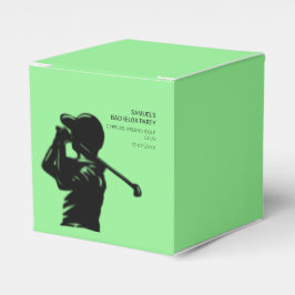 Caixinha De Lembrancinhas Despedida de solteiro de Golfe Negro