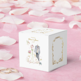 Caixinha De Lembrancinhas Detalhes personalizados Noiva & Noivo