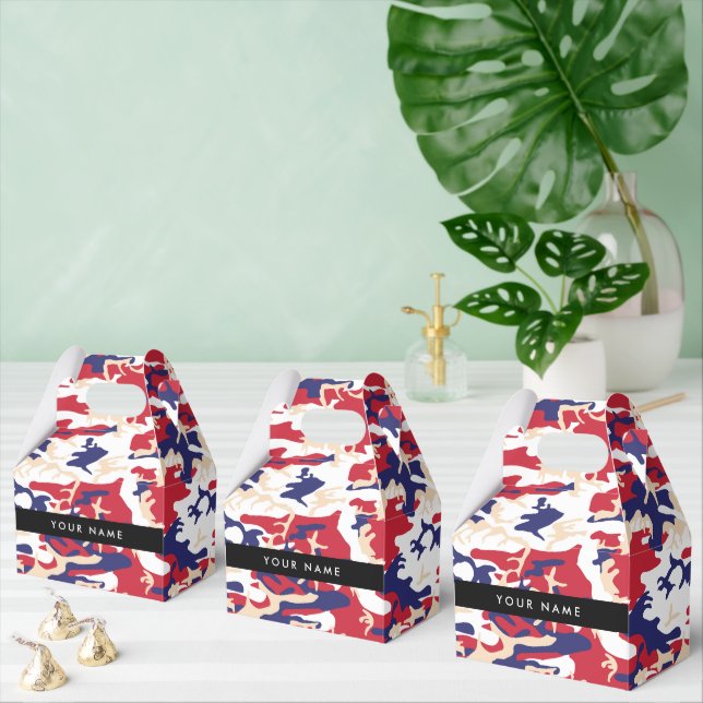 Caixinha De Lembrancinhas Dia da Independência Camuflagem Seu nome Personali (Múltiplo)