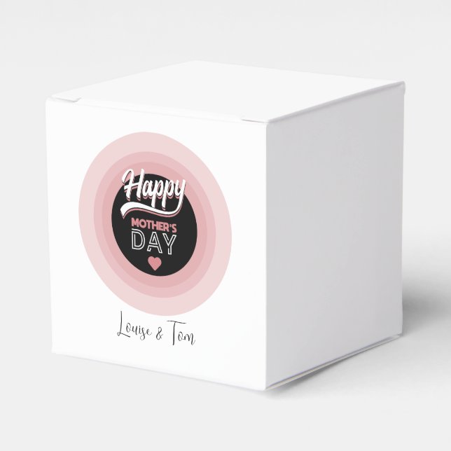 Caixinha De Lembrancinhas Dia de as mães Feliz (Frente)