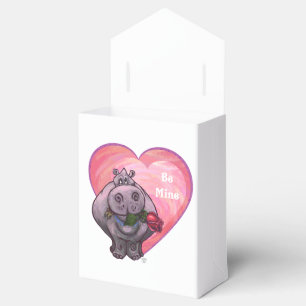 Caixinha De Lembrancinhas Dia de os namorados Hippopotamus