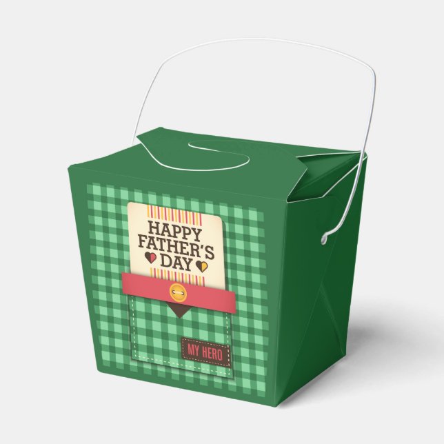 Caixinha De Lembrancinhas Dia de os pais Feliz (Frente)