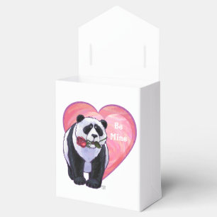 Caixinha De Lembrancinhas Dia dos namorados do urso de panda