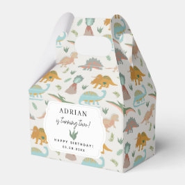Caixinha De Lembrancinhas Dinosaurs Boho Prehistoric Party Animals Birthday