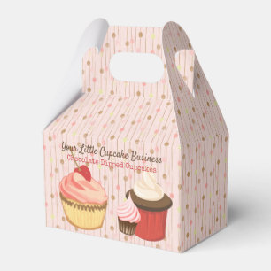 Caixinha De Lembrancinhas Diversão com Cupcake