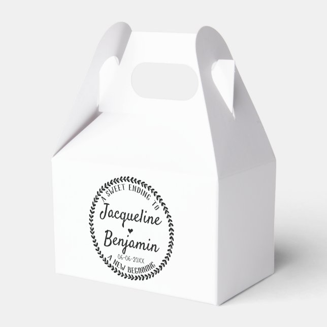 Caixinha De Lembrancinhas Doce Acabando Novo Casamento Russo De Ferro Começo (Frente)