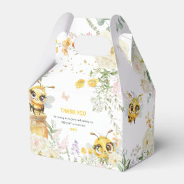Caixinha De Lembrancinhas Doce para o aniversário de Bee Obrigado