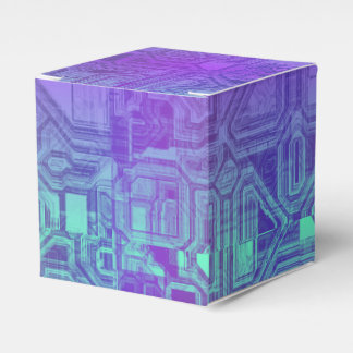 Caixinha De Lembrancinhas doces circuitos - berry blue :