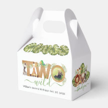 Dois Animais Selvagens Safari segundo aniversário 