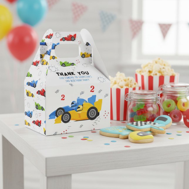 Caixinha De Lembrancinhas Dois Kids De segundo aniversário Rápido: Favor Do  (Criador carregado)