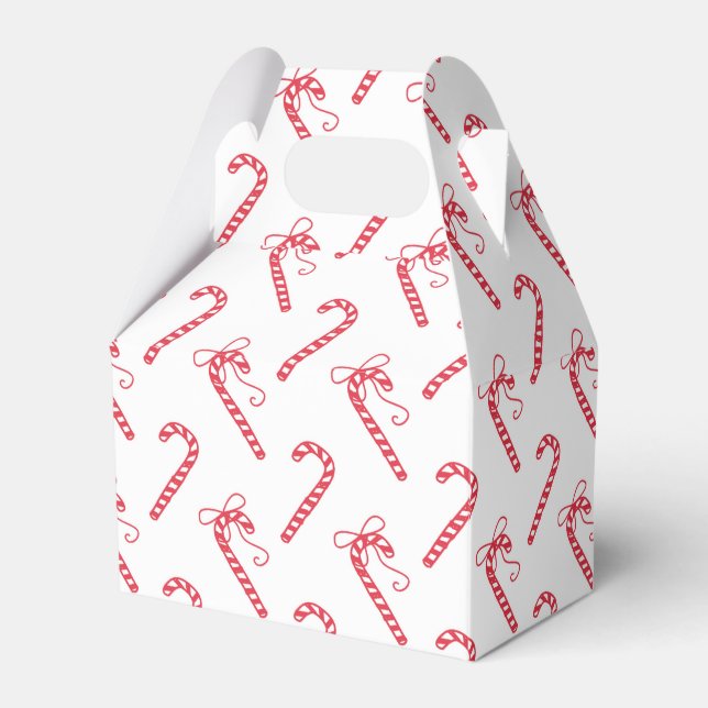 Caixinha De Lembrancinhas Doodle Candy Cane Pattern Mug (Frente)