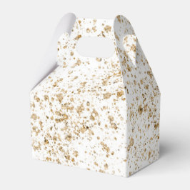 Caixinha De Lembrancinhas Dourado brilhante elegante e magnífico