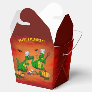Caixinha De Lembrancinhas Dragões - Feliz Halloween! Hoje eu cozinho