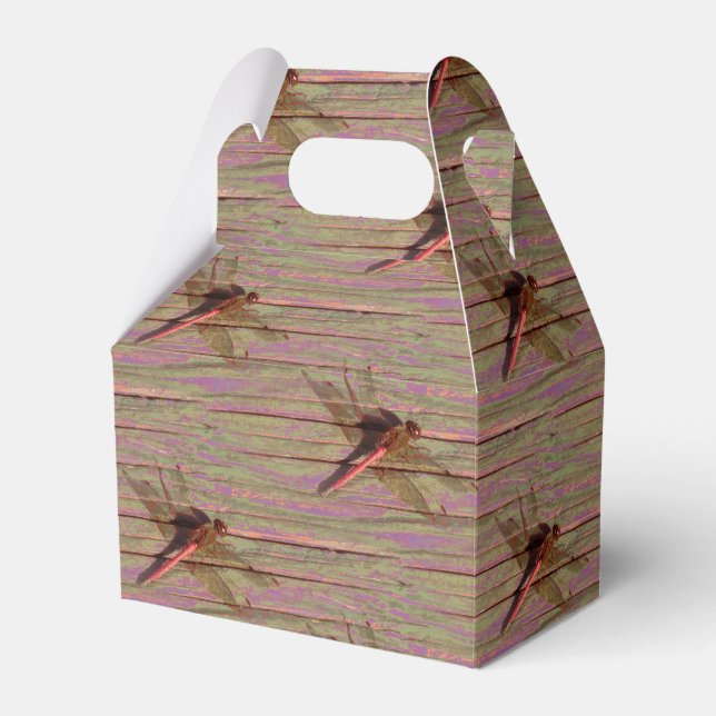 Caixinha De Lembrancinhas Dragonfly Colorful (Frente)