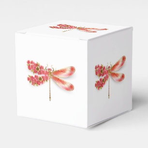 Caixinha De Lembrancinhas Dragonfly com joalheria sakura