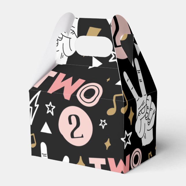 Caixinha De Lembrancinhas Duas Legendas para Sair da Segunda Placa de Papel  (Frente)