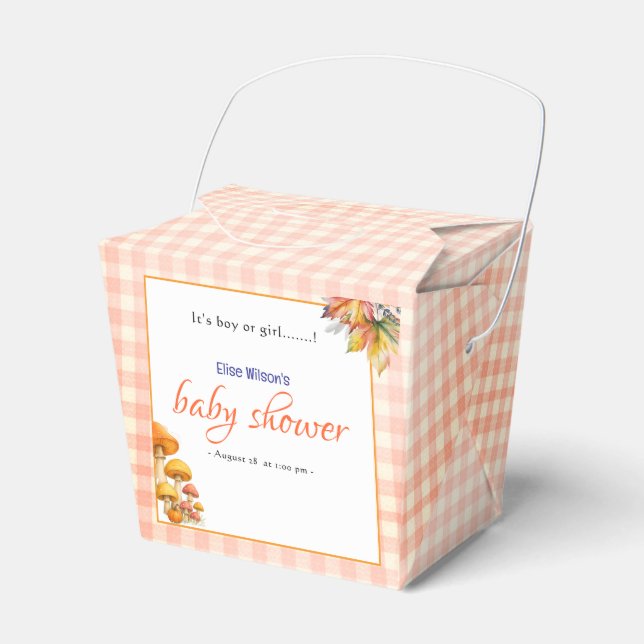 Caixinha De Lembrancinhas É um conto de fadas do Dia das Bruxas. (Frente)