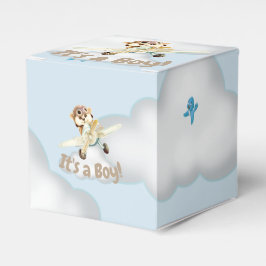 Caixinha De Lembrancinhas "É um menino!" Chá de fraldas ou aniversário perso
