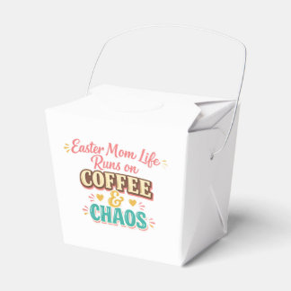 Caixinha De Lembrancinhas Easter Mom Runs on Coffee & Chaos – Funny Mom