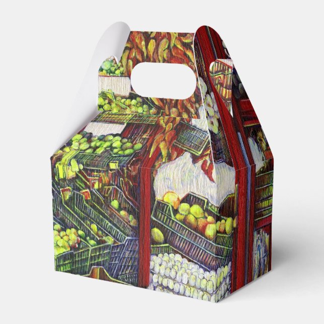 Caixinha De Lembrancinhas Eddie's Market (Frente)