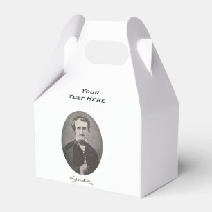 Caixinha De Lembrancinhas Edgar Allan Poe com Assinatura
