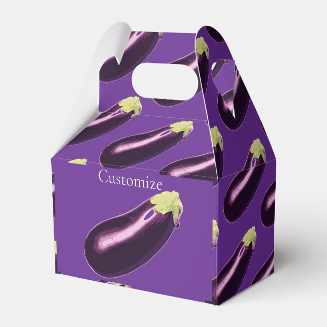 Caixinha De Lembrancinhas EggPlant Thunder_Cove (Frente)