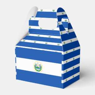 Caixinha De Lembrancinhas El Salvador flag Favor Box