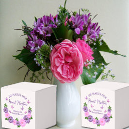 Caixinha De Lembrancinhas Ele Faz Seu Coração Bater Asas Borboleta Chá de Pa