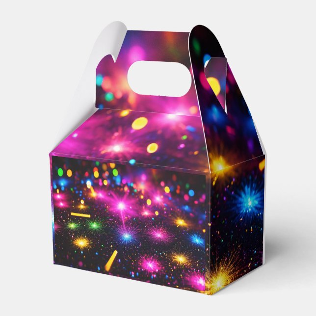 Caixinha De Lembrancinhas "Elegância Radiante: Desenhador Projetado"? (Frente)