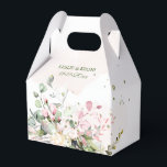 Caixinha De Lembrancinhas Elegante Aquarela Rosa Bege Eucalipto<br><div class="desc">PixDezines Elegante Aquarela Rosa Bege Eucalipto buquês com um toque de hortênsia branca para um planejador de casamentos. Fontes e cores DIY. Veja nossas coleções de goma rosa bege elegante para outros produtos. Copyright © 2021 PixDezines™. Todos os direitos reservados.</div>