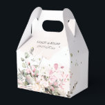 Caixinha De Lembrancinhas Elegante Aquarela Rosa Gum Eucalipto<br><div class="desc">PixDezines Elegante Aquarela Rosa Gum Eucalipto buquês com folhagem de outono e hortênsia para qualquer evento. Fontes e cores DIY. Veja nossas coleções de goma rosa elegante para outros produtos. Copyright © 2021 PixDezines™. Todos os direitos reservados.</div>