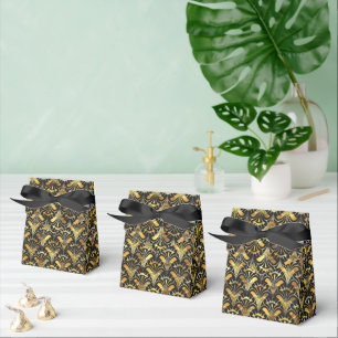 Caixinha De Lembrancinhas Elegante arte deco em forma de trilho