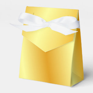 Caixinha De Lembrancinhas Elegante Faux Dourado Metálico aparência moderna