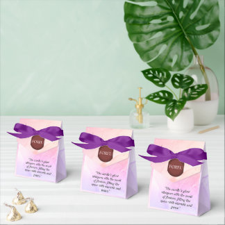 Caixinha De Lembrancinhas Elegante Floral Candle Cartão de visita - FOREU St