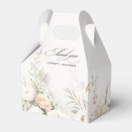 Caixinha De Lembrancinhas Elegante Rustic White