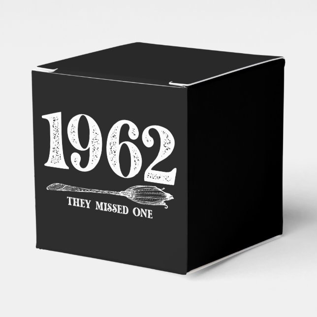 Caixinha De Lembrancinhas Em 1962, Perderam Um Salem Witch Halloween (Frente)