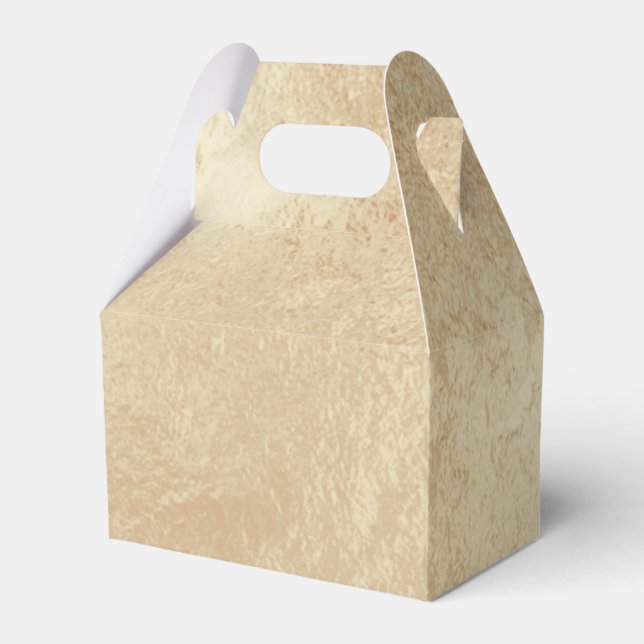 Caixinha De Lembrancinhas Embalagem de Folha de Ouro (Verso)