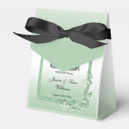 Caixinha De Lembrancinhas Emerald Gem & Glitter 55th Wedding
