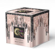 Empacotamento Logotipo Rosa Black Beauty Drivers