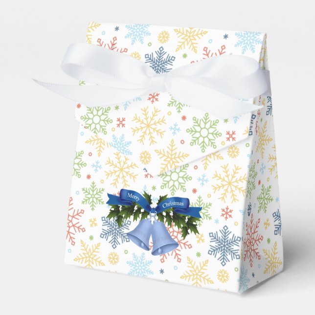 Caixinha De Lembrancinhas Enchanting Christmas Tent Favor Box (Frente)