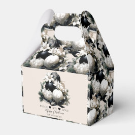 Caixinha De Lembrancinhas Enfeites de natal de marfim preto