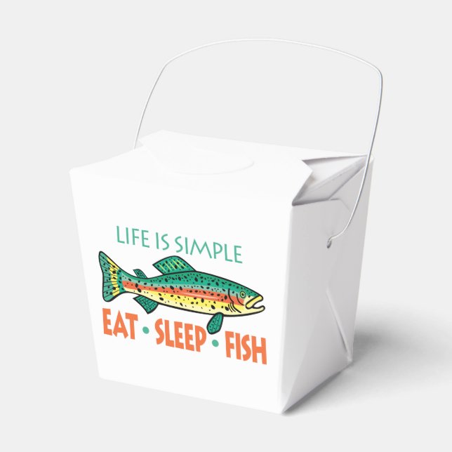 Caixinha De Lembrancinhas Engraçado Pesca Dizendo (Frente)