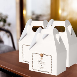 Caixinha De Lembrancinhas Espresso Martini Amor está Cozinhando Chá de Panel