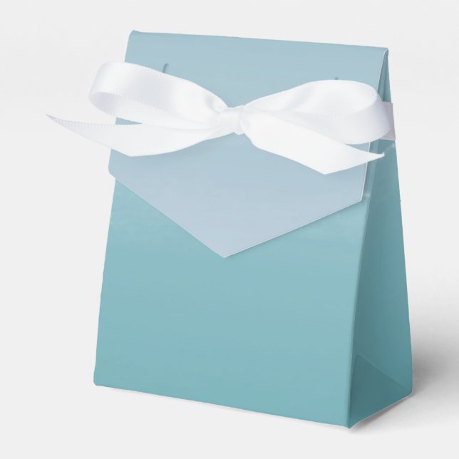 Caixinha De Lembrancinhas Espuma Azul Verde Azul Pasta Verde Salty Watercolo (Frente)