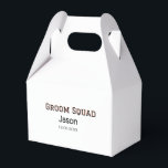 Caixinha De Lembrancinhas Esquadrão do noivo padrinho festa de despedida adi<br><div class="desc">design</div>