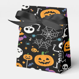 Caixinha De Lembrancinhas Esqueletos Assustadores Para o Halloween